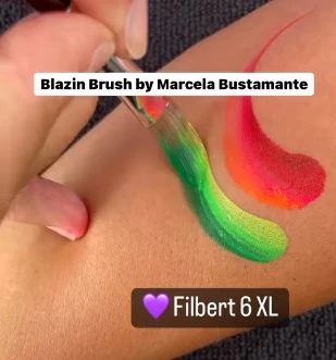 Filbert 6XL – Blazin Face Painting Brush