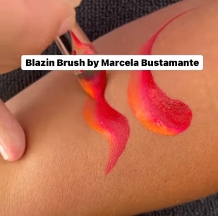 Filbert 8 – Blazin Face Painting Brush