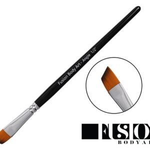 Fusion Body Art Professional Face Paint Brush 1 2 Inch Angle