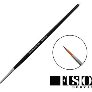 Fusion Body Art Professional Face Paint Brush – Round 2