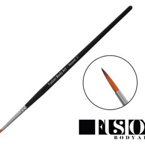 Fusion Body Art Professional Face Paint Brush – Round 3