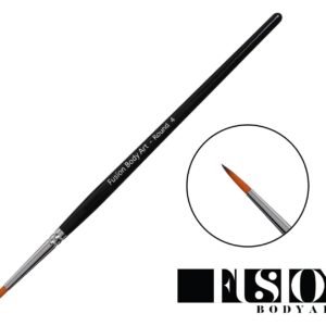 Fusion Body Art Professional Face Paint Brush – Round 4