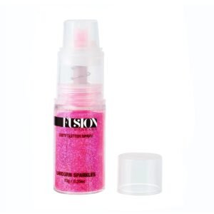 Glitter Pump Spray Unicorn Sparkles Holographic Pink Open